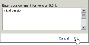 vCO Versioning comment